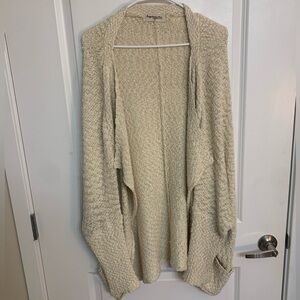 Oversized Cream Cardigan